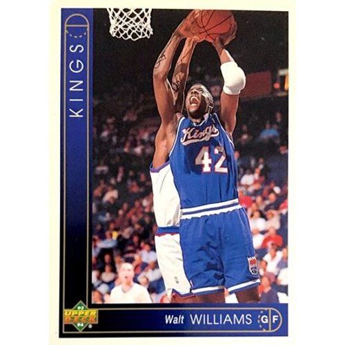 282 Walt Williams - Sacramento Kings - Carte Upper Deck Nba 1993