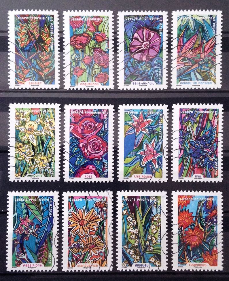 Série Fleurs À Foison Complète Obl - N° 1300 1301 1302 1303 1304 13...