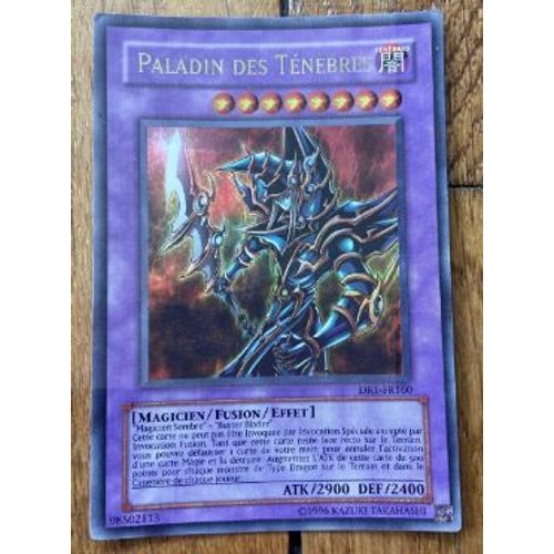 Yu Gi Oh Dr1 Fr160 Paladin Des Ténèbres Ultra Rare