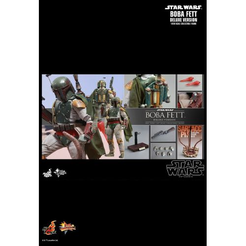 Hot Toys Mms313 - Star Wars 6 : Return Of The Jedi - Boba Fett Deluxe Version