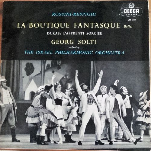 La Boutique Fantasque (Ballet) De Rossini Et Respighi, L'apprenti Sorcier De Dukas