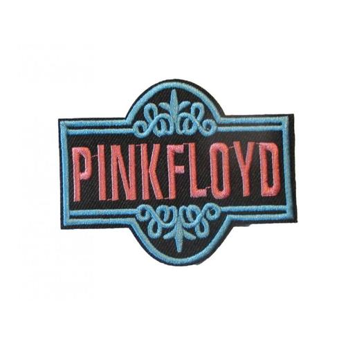 Patch Pink Floyd Bleu Et Rose 9x7cm Rock Roll Écusson Thermocollant Biker