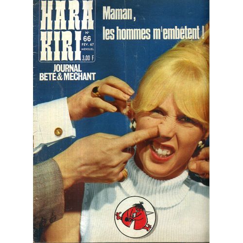 Hara Kiri 066 N° 66 Wolinski Chaval Choron Cavanna Reiser Février 1967