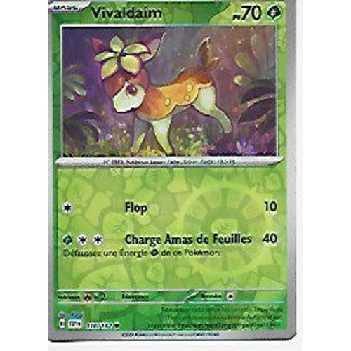 Vivaldaim 016/162 Reverse Carte Pokémon
