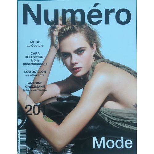 Magazine Numéro 201 Cara Delevingne