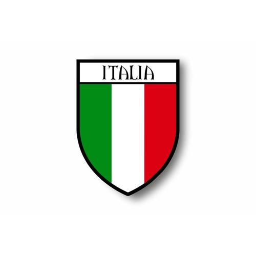 Drapeau italien italien Italie' Autocollant