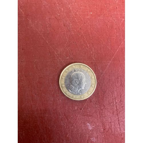 Pièce De 1 Euro Monaco 2018