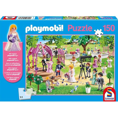 Puzzle 150 Pièces Playmobil - Mariage