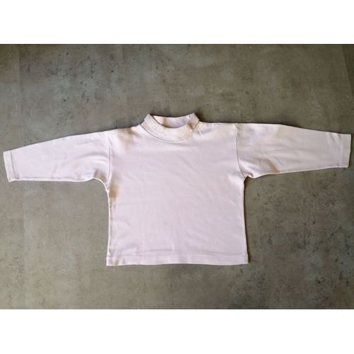 Tee Shirt Manches Longues 4/5 Ans Rose