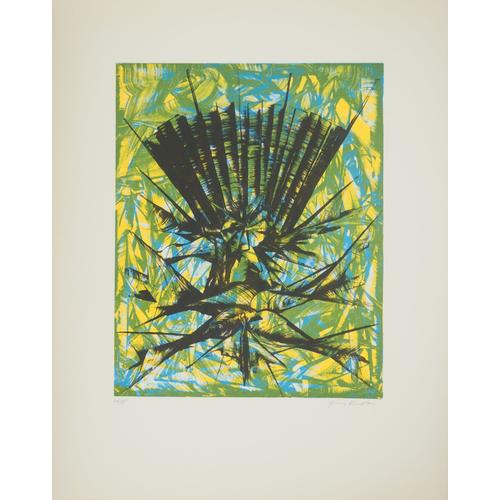 Jimmy Ernst : Envol Surréaliste, Lithographie Originale Signée