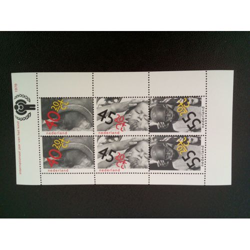 Timbre Pays-Bas / Holland Yt Bf 20 Droits De L'enfant 1979 ( 7712 )