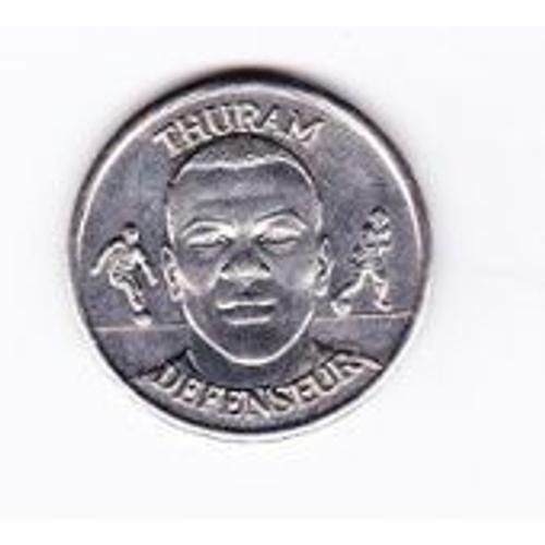 La Collection Officielle Des Médailles Fff 1999 : Thuram Défenseur