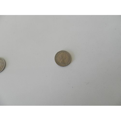 Pièce De Six Pence 1954