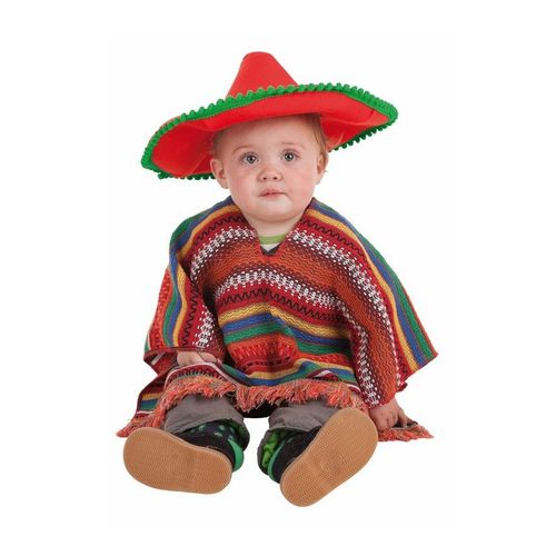 Déguisement De Méxicain Pour Bébé (Taille 6-12m)