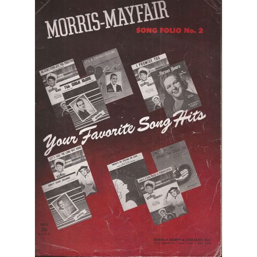 Morris-Mayfair - Song Folio 2 - Your Favourite Song Hits