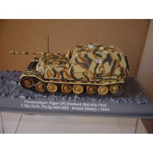 Miniature Panzerjager Tiger-Altaya