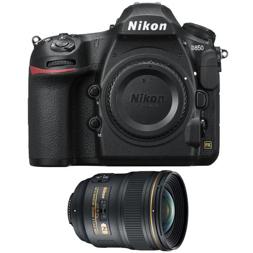 Nikon D850 Nu + AF-S Nikkor 24mm f/1.4G ED