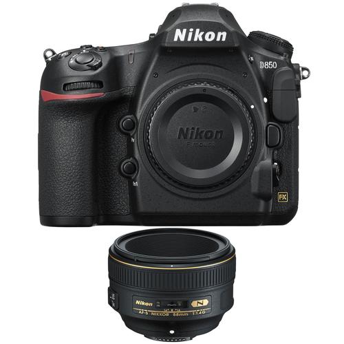 Nikon D850 Nu + AF-S Nikkor 58mm f/1.4G