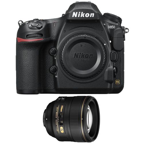Nikon D850 Nu + AF-S Nikkor 85mm f/1.4G