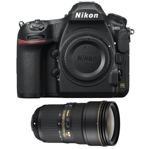 Nikon D850 Nu + AF-S Nikkor 24-70mm f/2.8E ED VR