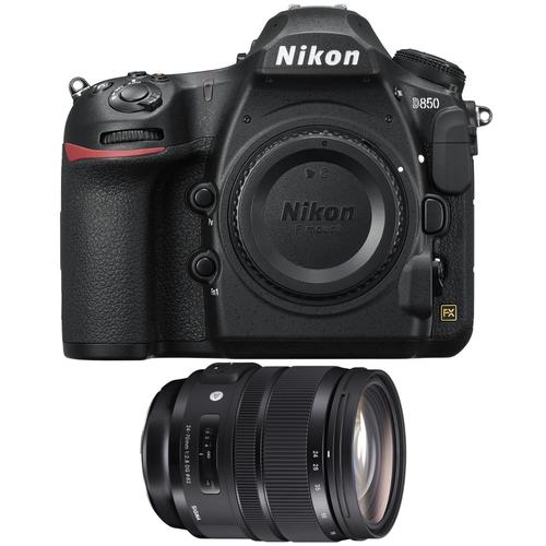 Nikon D850 Nu + Sigma 24-70mm F2.8 DG OS HSM Art