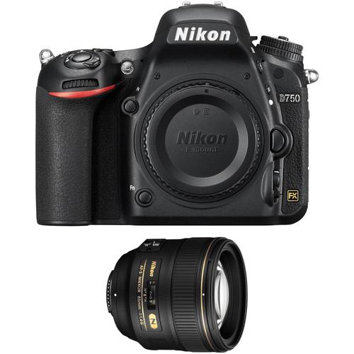 Nikon D750 Nu + AF-S Nikkor 85mm f/1.4G