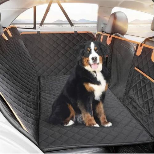 Housse De Protection Siège Auto Chien - Banquette Arrière Sécurité Chien - Protection Pour Voiture Lavable Et Imperméable