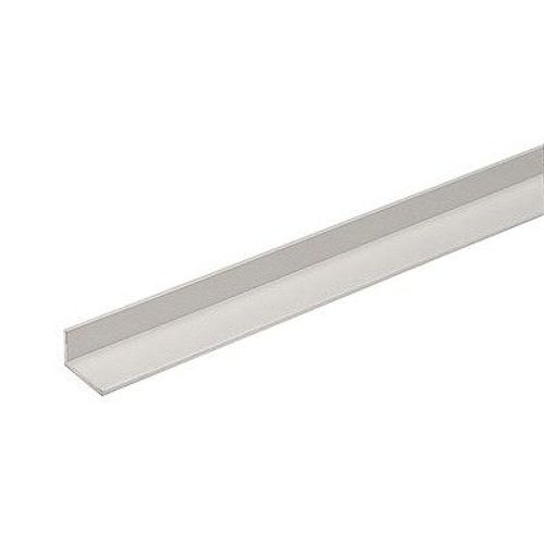 Cornière en aluminium à ailes inégales 25x15x1.5 mm DUVAL BILCOCQ - L.2 m - Argent - 41-0102-6252