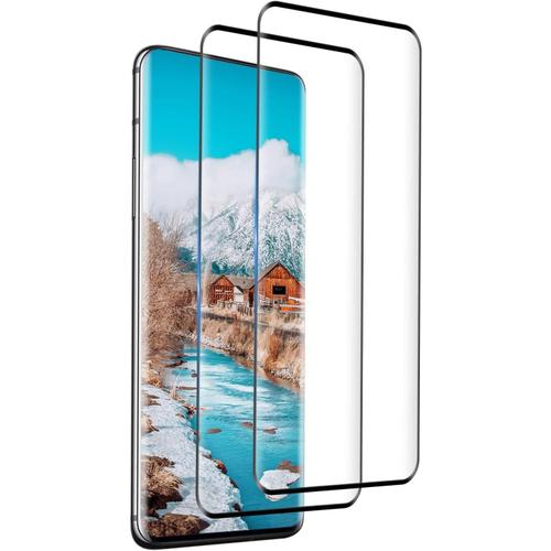 Verre Trempé Pour Oneplus 7 Pro 2 Pièces Protection Écran Pour Oneplus 7 Pro Film Protecteur 3d Full Coverage Dureté 9h Hd Clarté Case Friendly