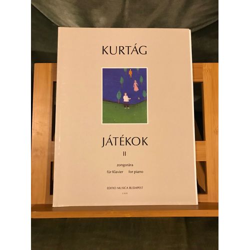 Kurtag Jatekok Volume Ii Partition Pour Piano Éditions Emb Z 8378