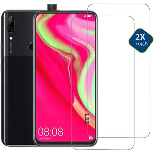 2 Pièces Verre Trempé Pour Huawei P Smart Z Protection Écran Arcs De 2 5 D Épaisseur:0 26 Mm Dureté 9h 99% Hd Sensibilité Ultra Élevée