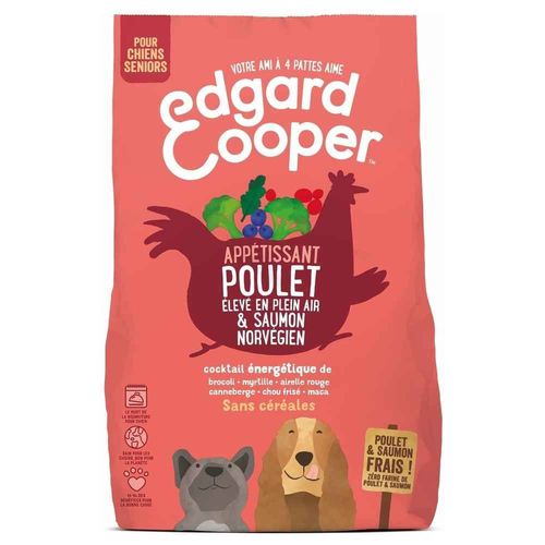 Edgard & Cooper - Croquettes Poulet Et Saumon Pour Chien Senior - 700g
