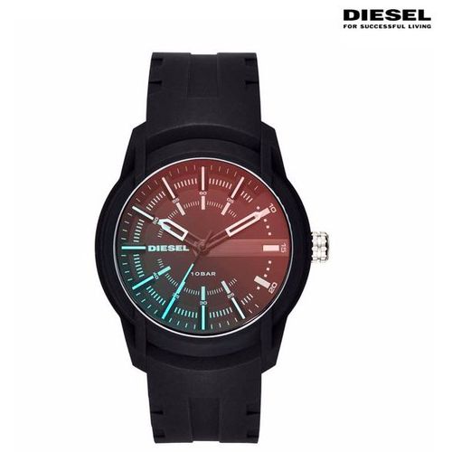 Montre Diesel Unisex Dz1819 Noir / Cadran Bleu