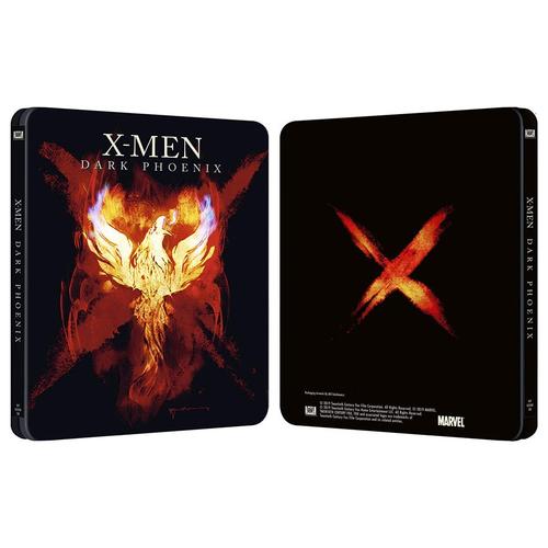 X-Men : Dark Phoenix - Steelbook Blu-Ray + Blu-Ray 4k Édition Spéciale Fnac