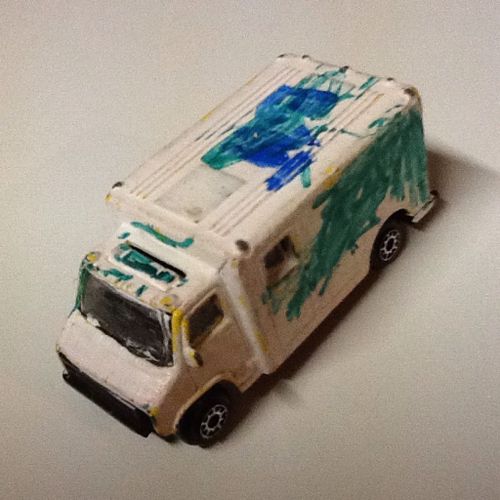 Maisto Camion Blanc 1/60