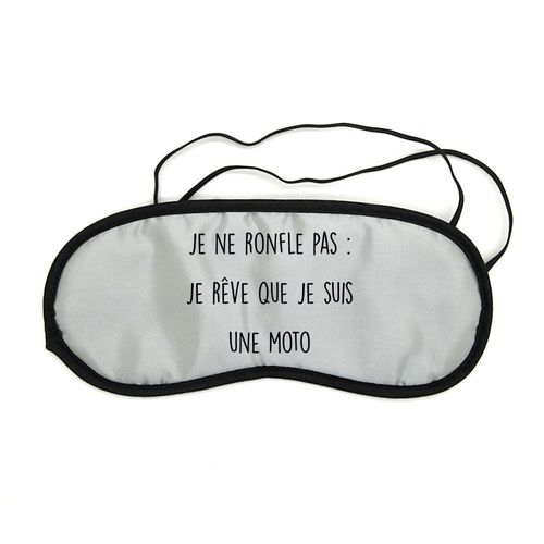 Masque De Nuit Pour Repos Voyage Et Sommeil Ronflement Moto 