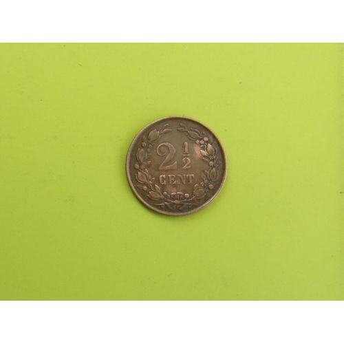 Pays Bas Nederland 2,1/2 Gulden 1886
