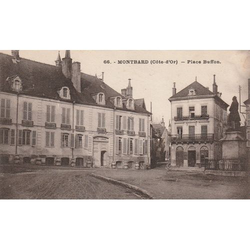 Montbard . Cote D' Or . Place Buffon