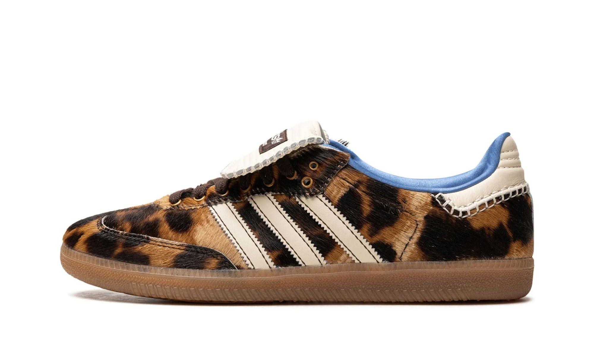 Baskets Adidas Samba Wales Bonner Leopard Pony Hair Femme Taille 39 Rakuten