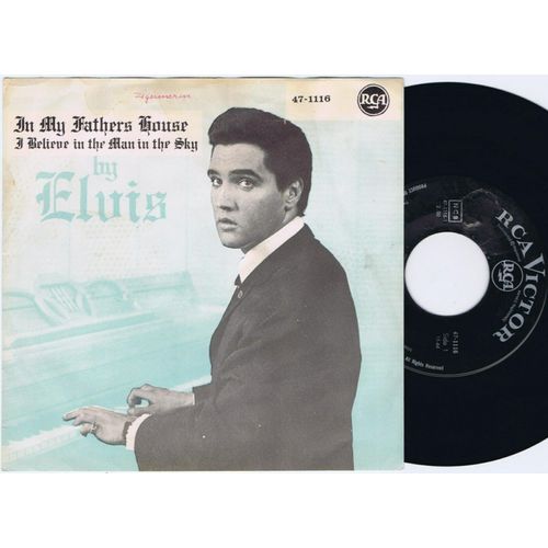 In My Father's House / I Believe In The Man In The Sky 45 Tours Danemark 1960