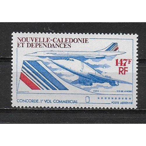 cote 61292CX Timbre Avions Concorde Nouvelle Calédonie PA103 ** 38 € 