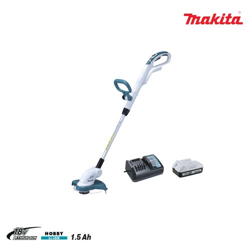 Coupe herbe MAKITA 18V - 1 batterie 18V 1.5Ah - 1 chargeur DC18WA UR180DW