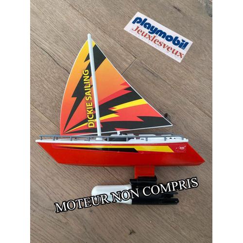 Bateau Compatible Moteur Submersible Playmobil 7350 Et 5159 - Yacht Barque 70630 5131 70744 6978 Flotte Dans Le Bain