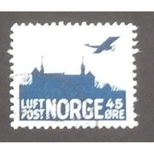 Norvège Poste Aérienne Oblitéré Y Et T N° 1 De 1927-34