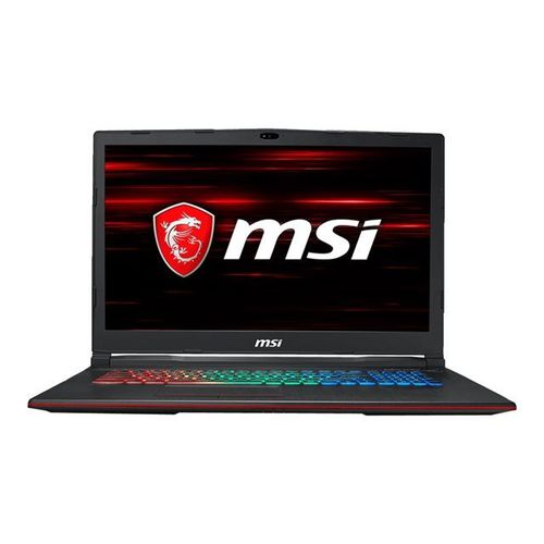 MSI GP73 8RE 480XFR Leopard - Core i7 8750H - FreeDOS - 16 Go RAM - 128 Go SSD + 1 To HDD - 17.3" 1920 x 1080 (Full HD) - GF GTX 1060 - 802.11ac, Bluetooth