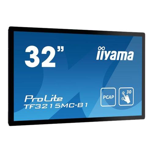 iiyama ProLite TF3215MC-B1 - Écran LED - 32" - cadre ouvert - écran tactile - 1920 x 1080 Full HD (1080p) @ 60 Hz - A-MVA3 - 500 cd/m² - 3000:1 - 8 ms - HDMI, VGA - noir