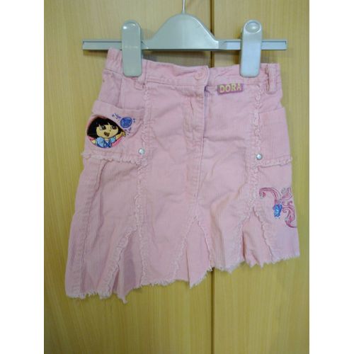 Jupe En Velours Côtelé Dora L'exploratrice Taille 4 Ans