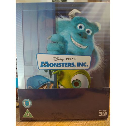 Monsters, Inc. (Monstres & Cie) - Steelbook Blu-Ray Collector "Zavvi Exclusive Limited Edition (3000 Copies)"