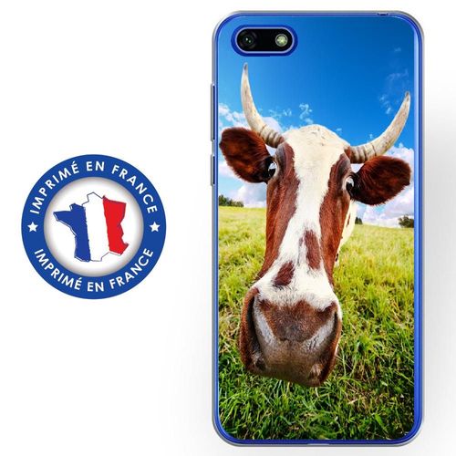 Coque Souple Pour Huawei Y5 (2018) Avec Impression Motifs Vache
