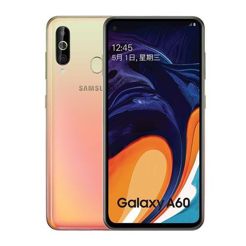 Samsung Galaxy A60 6,3"Smartphone 4G Android 6 + 128G Snapdragon 675 Octa Core 3500mAh 32MP Appareils photo cellulaires NFC orange